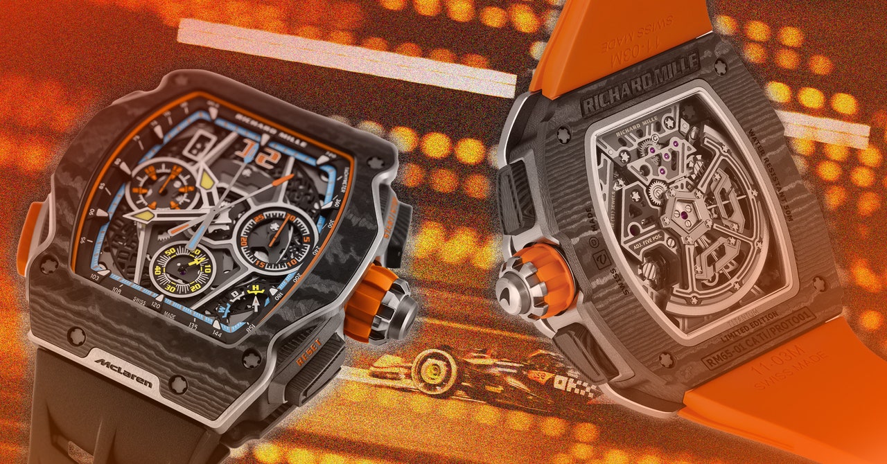 Richard Mille’s New McLaren Watch Has a âJump Startâ Button